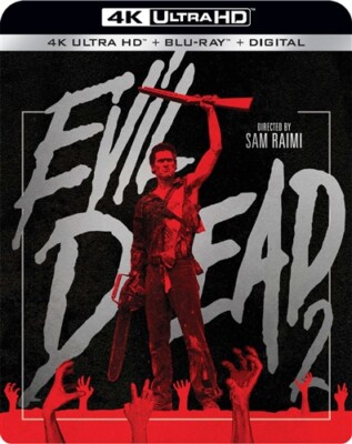 EVIL DEAD 2 New Sealed 4K Ultra HD UHD + Blu-ray
