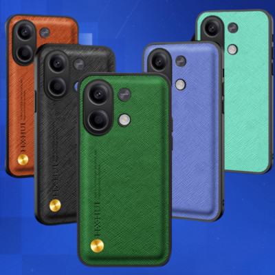 Magnetic Shockproof PU Leather Back Case For Redmi Note 13 Pro Plus A3 13 Turbo3