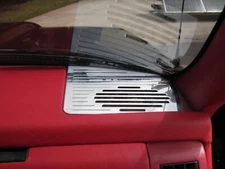 88-94 Chevy C1500 Silverado, Sierra Billet dash speaker grilles