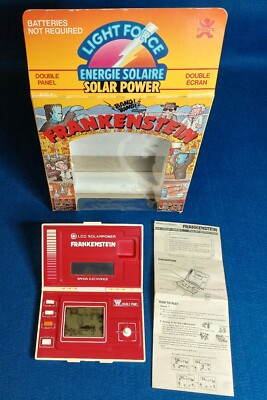 FRANKENSTEIN --- Jeu Electronique Lcd / Lcd Game - Bandai - Solarpower Lcd EUR 129,00 - FR
