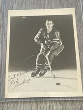 🔥 Rod Seiling • New York Rangers • Signed Auto Photo Autograph