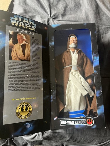 Star Wars Collector Series Obi-Wan Kenobi 12" Figure Kenner 1996 NIB - Picture 3 of 3