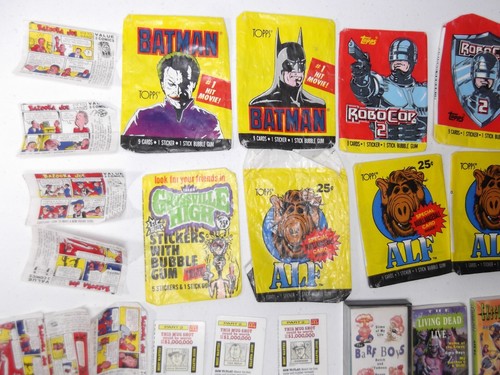 Bazooka Joe Kaugummi Mini Comics Posten Vintage Wachsverpackungen Candy Rock Klebeband Barf Boys gpk - Bild 3 von 8