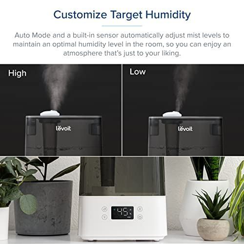 LEVOIT Humidifiers for Bedroom Large Room Home, Smart Wifi Alexa Control, 6L Top - Picture 5 of 11