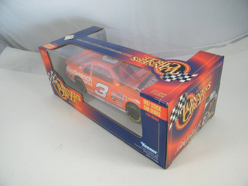 NIB ~ WINNERS CIRCLE ~ 1997 DALE EARNHARDT #3 WHEATIES / GOODWRENCH ~ 1: 24 CAR - Image 2 of 4
