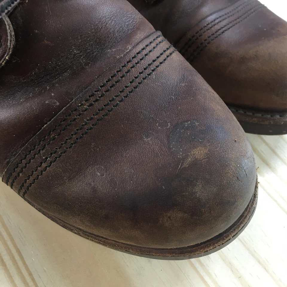 Red Wing Boots Mens 11 Iron Ranger Combat Brown Leather Lace Up Casual 8111 - Image 4 of 4