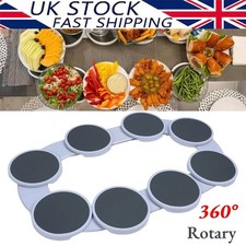 Large Lazy Susan Turntable 360° Rotating Serving Tray for Dining Table Kitchen