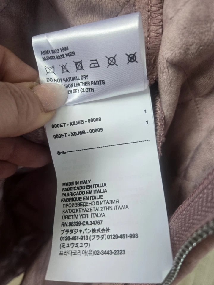 Miu Miu Steppjacke Rosa Gr M Neu Mit ETIKETT NP 1800 - Bild 4 von 4