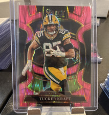 2025 Panini Select Tucker Kraft Prizm Concourse #68 Packers NFL Football
