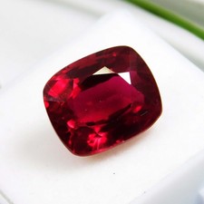 Natural Red Painite 9.60 Ct Cushion Cut Stunning "CERTIFIED" Loose Gemstone