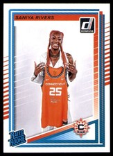 2025 Donruss WNBA -  Connecticut Sun 5 Card Team SetSaniya Rivers, Aneesah Morro