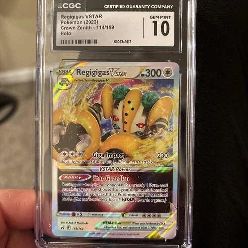 Regigigas VSTAR 114/159 Crown Zenith Holo