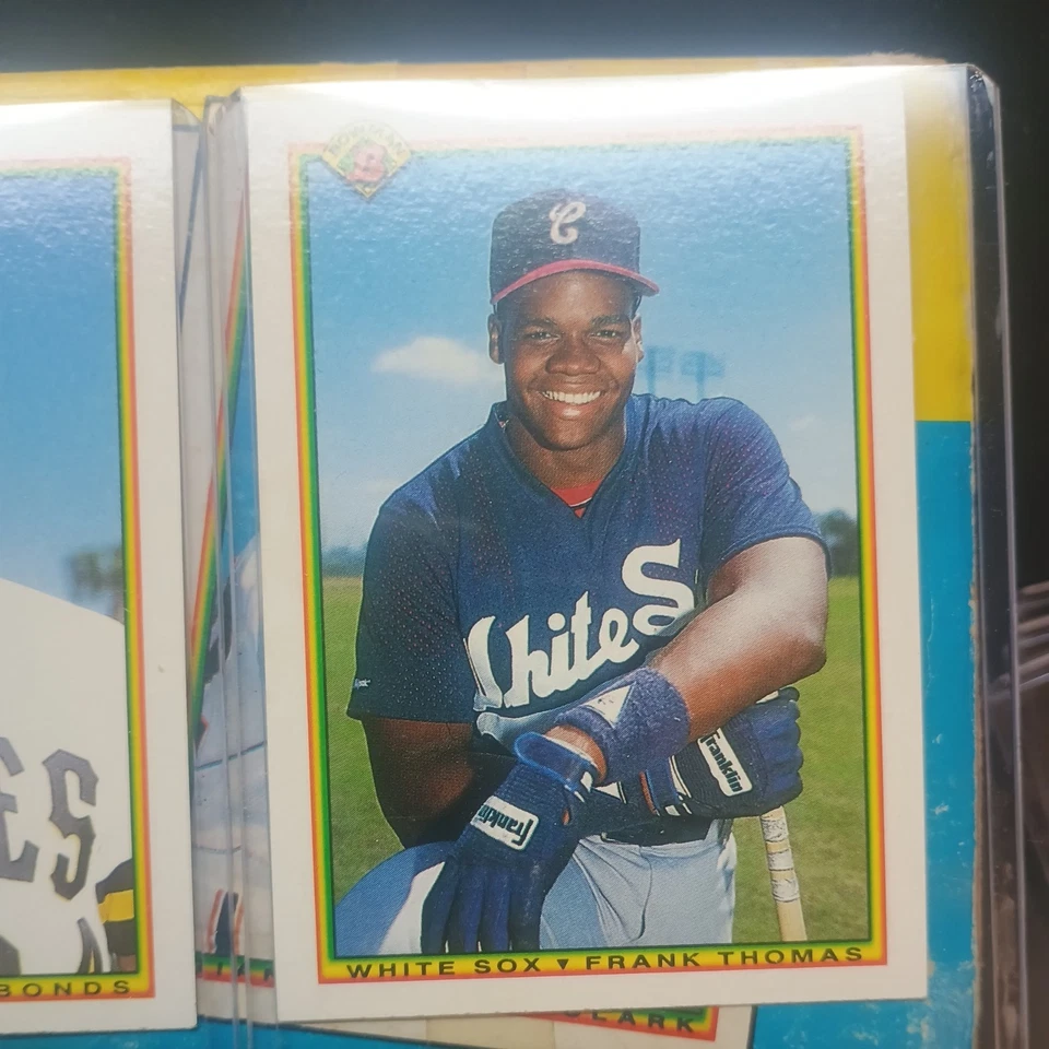 Juego Bowman MLB 1990 - RC of Hall of Famers Frank Thomas & Larry Walker/RC S.Sosa Foto 4 de 4