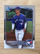 2025 Bowman Chrome - Cristopher Polanco BCP-162 (1st Bowman) TORONTO BLUE JAYS