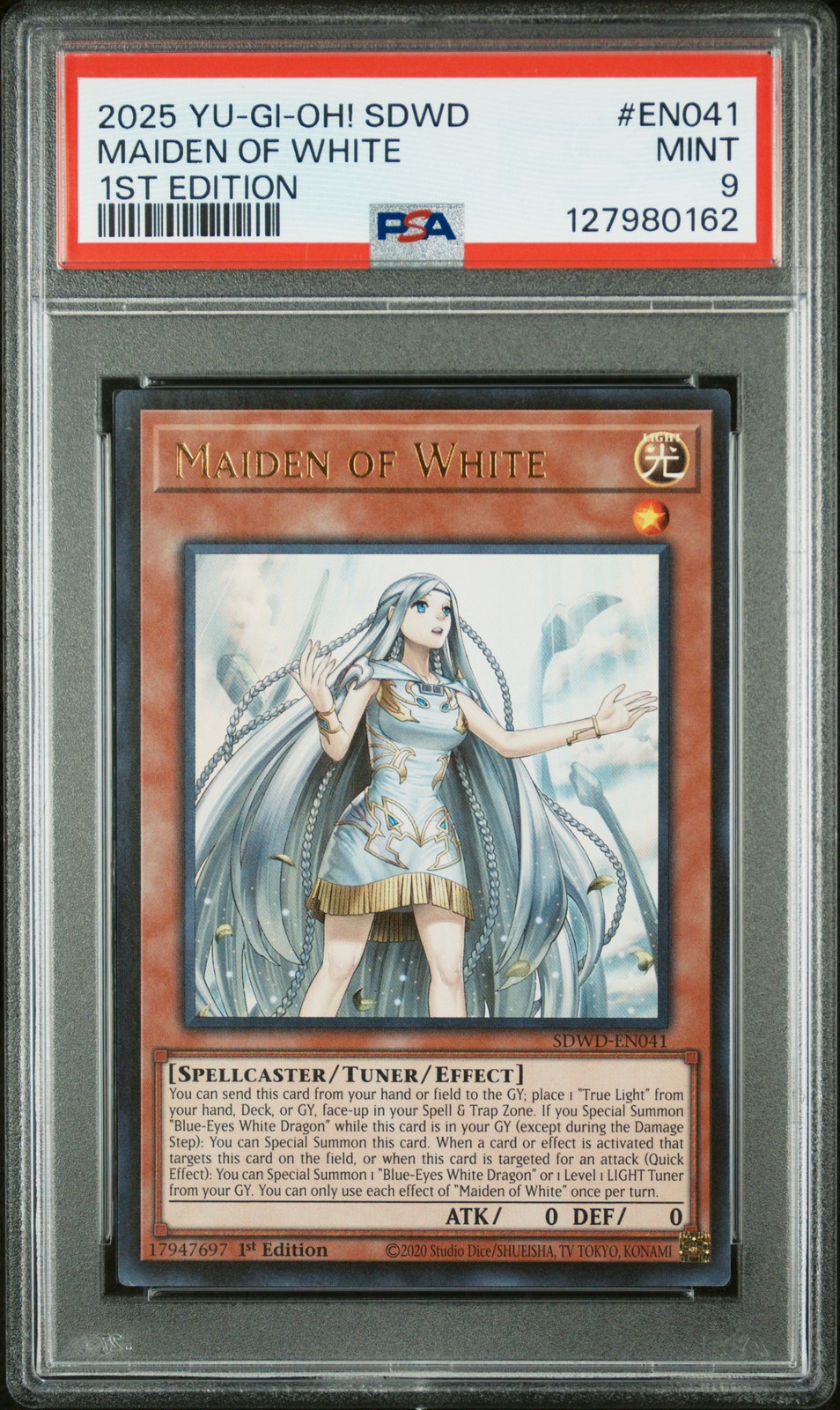 2025 1ST ED #EN041 MAIDEN OF WHITE PSA 9