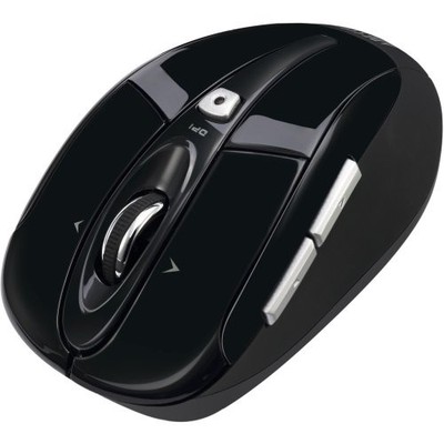 Adesso iMouse S60B - 2.4 GHz Wireless Programmable Nano Mouse (IMOUSES60B)
