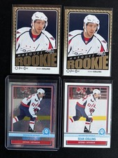 Sean Collins 4 Card NHL Ice Hockey Trading Card Lot Rookie OPC Retro 41/100 Caps