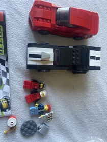 LEGO SPEED CHAMPIONS: Chevrolet Camaro Drag Race (75874) Complete MISSING Book 1