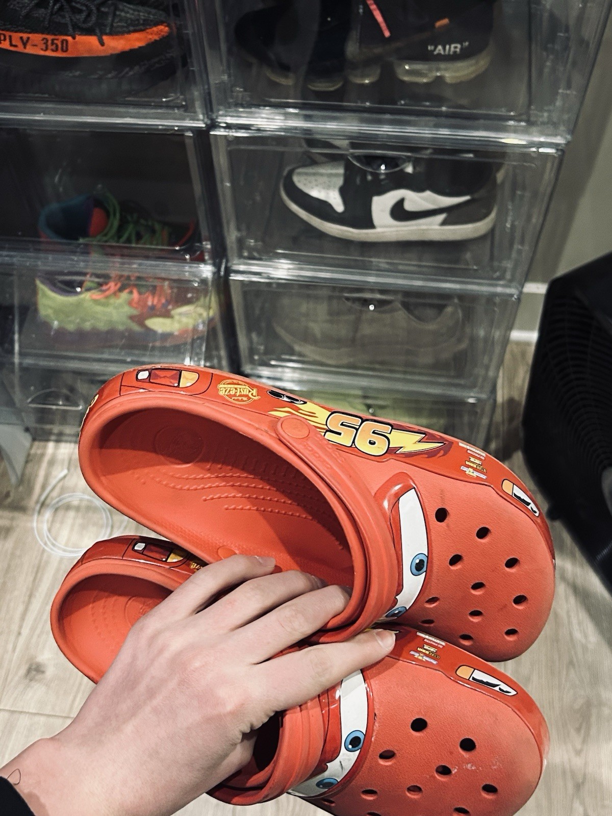Lightning McQueen Crocs - image 1