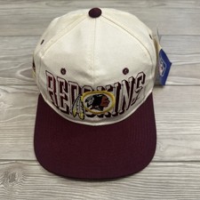 Vintage Washington Redskins Snapback Football Hat 90 s Cap SLIGHTLY STAINED