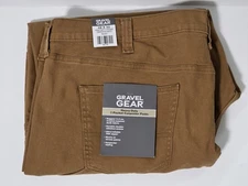 Gravel Gear Carpenter Heavy Duty Pants 7 Pockets Color Rust Men’s Size 48 X 30