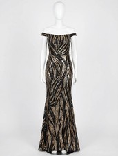 Jovani Beaded Mermaid Dress Size 8