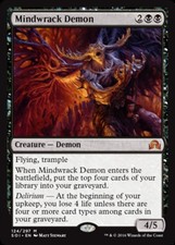 Mindwrack Demon - Shadows Over Innistrad #124/297 MTG Magic The Gathering