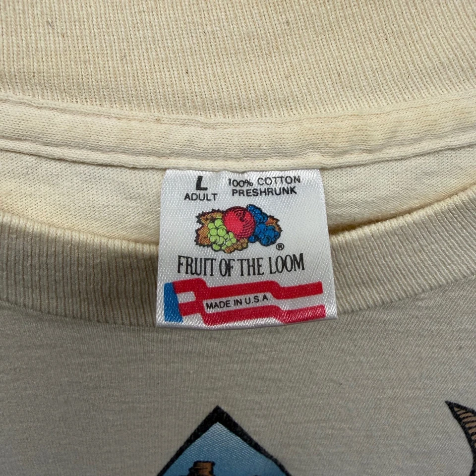 Vintage Grateful Dead Vegas Dead Tour T-Shirt 1994 Concert Tee Adult Sz L Skull - Image 4 of 4