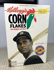 Roberto Clemente Kellogg's Corn Flakes Commemorative Box Pittsburgh Pirates 1995