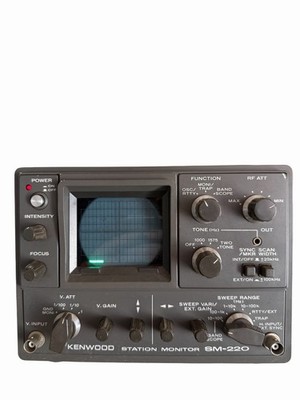 Vintage Kenwood SM-220 Ham Radio Station Monitor