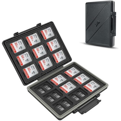 Memory Card Case, 54 Slots Waterproof Storage for Micro SD SDHC SDXC SD SDXC