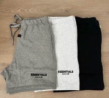 Essentials Fear of God S22 Shorts 3 Colors Black/ Light/ Dark Oatmeal