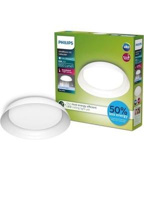 Philips Fleta LED Deckenleuchte 10W 1950LM SceneSwitch 4000K weiß 350mm Neu