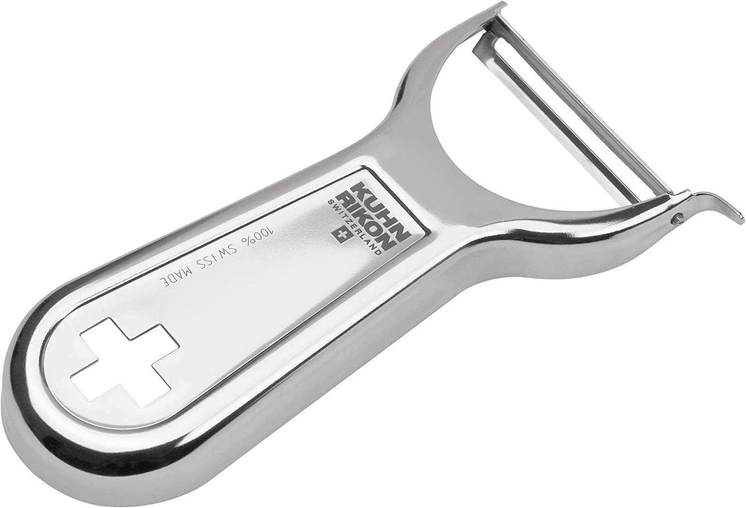 Swiss Metal Peeler 4”, Stainless Steel