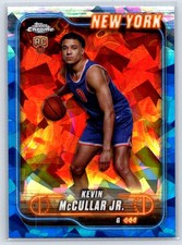 2024-25 Topps Chrome Sapphire Kevin McCullar Jr. #150 RC New York Knicks