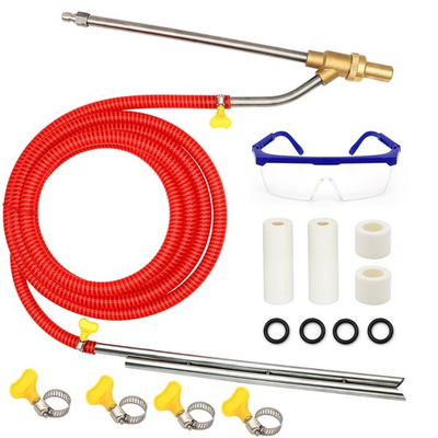 #ad Pressure Washer Sandblasting Kit 5000 PSI Wet Abrasive Sandblaster Attachmen... $45.41