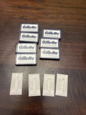 35 Double Edge Razor Blades Gillette Platinum (7 Packs of 5 each) Made in Russia