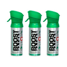 Boost Oxygen Pocket Size Natural 3L Canister  Respiratory Support for Aerobic