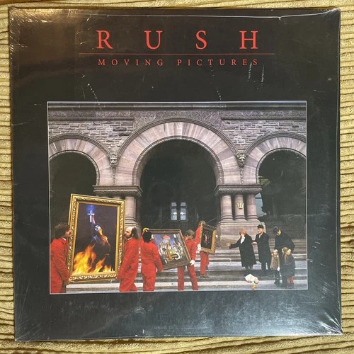 Mercury Rush Moving Pictures New Sealed (Record, 2022, Red Vinyl)