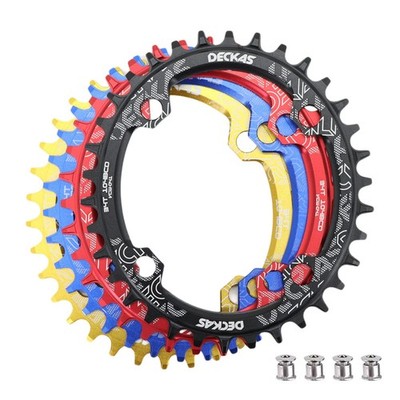 DJC 104mm BCD Round/Oval MTB Chainring 7-12 Speed Narrow Wide Aluminum