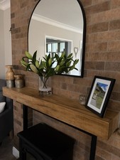 Solid oak fireplace mantles