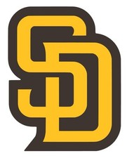 San Diego Padres 4  Vinyl decal Sticker MLB bumper window car