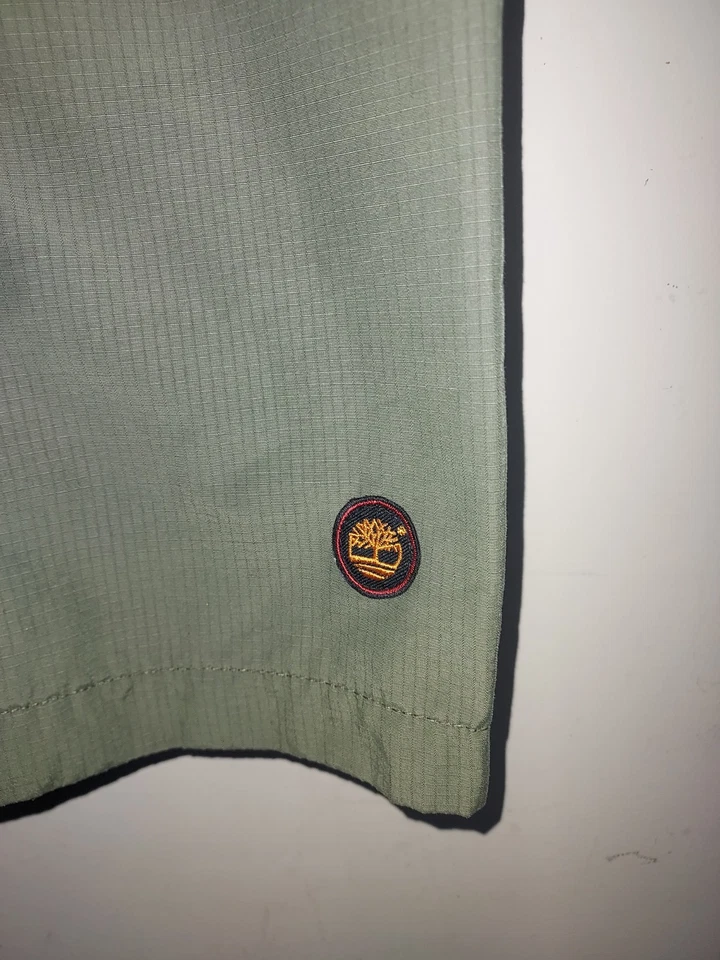 Pantalones Cortos de Senderismo Timberland Para Hombre XL Bolsillos de Carga Forrados Exterior Verde Oliva Foto 4 de 4