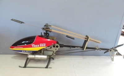 Nitro Pro Align T-Rex Helicopter 600 Nitro AS IS UNTESTED- Over 4 FT! RC  Hobby