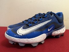 Nike Alpha Huarache Elite 4 MCS Baseball Cleats Blue DX6962-414 Size 11 NEW
