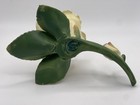Capodimonte Porcelain Italy Pink Rose Flower VINTAGE M.R.S. — photo 8