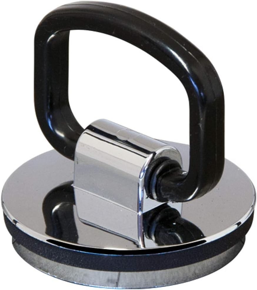 Mcalpine Cp2h Chrome-Plated Plastic Access Plug With Handle And Rubber Seal - Image 2
