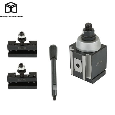 AXA Piston Quick Change Tool Post 250-100 + 2 holders 101 102 for 6-12'' Lathe