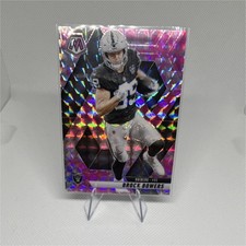 Panini 2025 Mosaic Brock Bowers #5 Mosaic Prizm Las Vegas Raiders NFL
