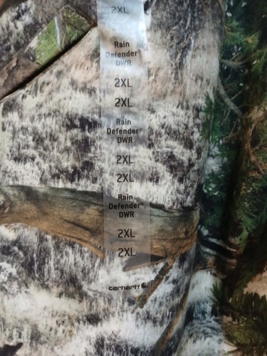 Carhartt Rain Defender TrueTimber Camo Hunting Pants 2XL New With Tags - Picture 6 of 10